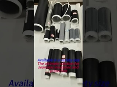 Tuyauterie froide imperméable et joints de tube isolant de connecteurs du cône DIN d'effort de rétrécissement