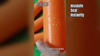 La sécurité à code couleur commence par la technologie orange de rétrécissement à froid.