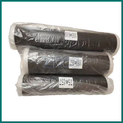 le connecteur de type n a adapté le matériel aux besoins du client froid noir en caoutchouc de silicone de tube de rétrécissement