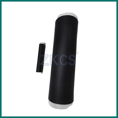 Couleur froide de noir de tube de rétrécissement en caoutchouc de silicone pour les lots d'accessoires antipoussière imperméables