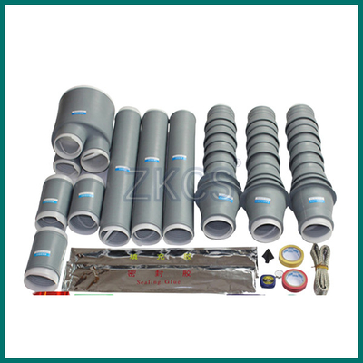 Kits froids d'arrêt de rétrécissement en caoutchouc de silicone pour le câble extérieur de 33KV XPLE