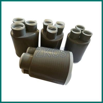 Matériel léger en caoutchouc de silicone de bottes de Grey Cold Shrink Cable Breakout