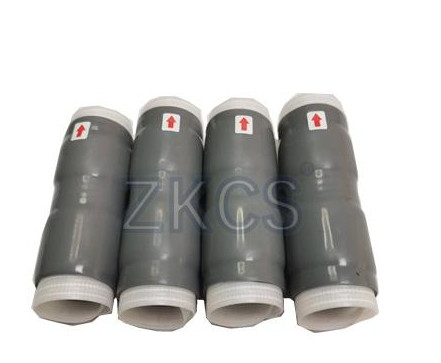 Tubes froids de rétrécissement de silicone intérieur de mastic pour des stations de base de télécommunication