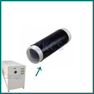 Joint industriel froid de câble du tube 35KN/M Strength For Power de rétrécissement du silicone 40*140