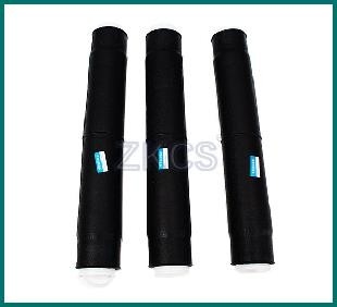 Joints de rétrécissement à froid noirs de qualité professionnelle pour câbles polymères à tension moyenne à un et trois cœurs