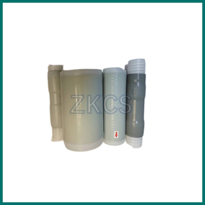 Structure de tube en caoutchouc de silicone à haute élasticité à refroidissement par rétrécissement avec mastic intégré