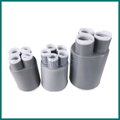 Montures froides de câble de rétrécissement en caoutchouc de silicone de bottes d'évasion de câble à haute tension