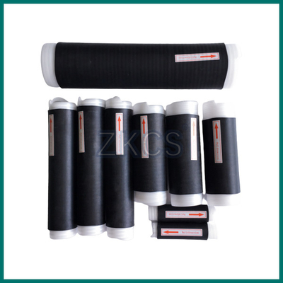 Anti éraflure d'isolation de silicone de rétrécissement du tube 2.0mm d'accessoires froids noirs de cable électrique