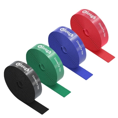 Câble en plastique adapté aux besoins du client de Velcro de fil de freinage d'individu de serre-câble en nylon d'attache