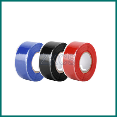 Tape résistante à l' eau UV auto-fusible Rétardant de la flamme Noir Bleu Rouge Couleur