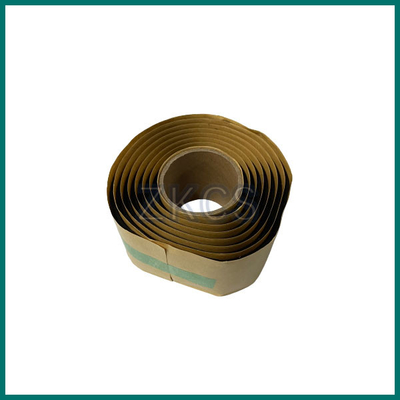 Mastic de caoutchouc butyle auto-fusible idéal pour un joint résistant aux intempéries fiable autour des connexions de câbles