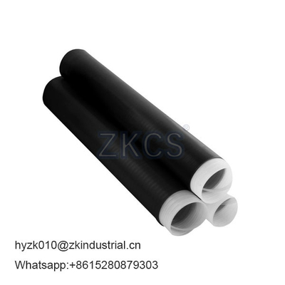 Tubes à refroidissement à froid noires epdm pour isolation électrique et étanchéité des connexions de câbles