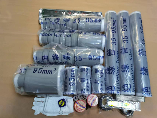 Joints rigides de câble rétractable à froid pour câbles isolants polymères de 7 à 36 KV