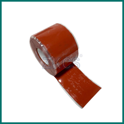 Résistance au vieillissement supérieure rouge Ruban de silicone auto-fusible pour la protection de l'isolation des câbles électriques
