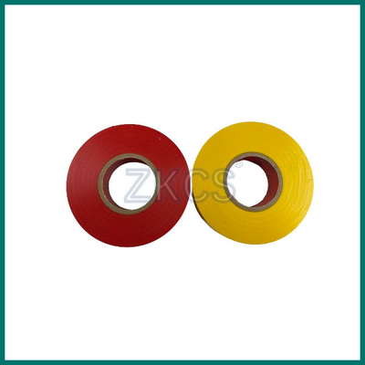 19 mm*0,13 mm*10 m ruban adhésif en PVC pour le codage des couleurs, retardateur de flamme de l'isolation des fils