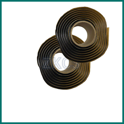 Tape mastic imperméable à l'eau de 63 mm * 0,6 m/utilisation avec ruban adhésif en PVC pour l'étanchéité des câbles