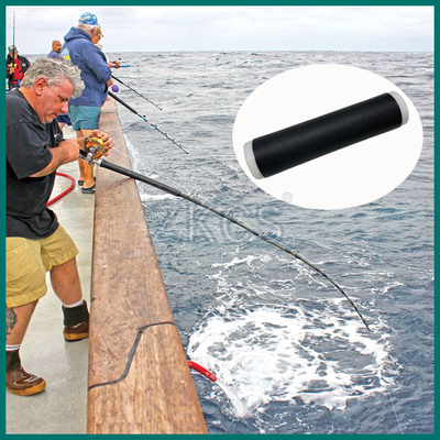 EPDM tubes rétractables à froid est une excellente idée pour fixer une poignée usée sur la canne à pêche