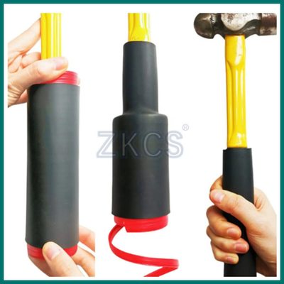 Textures non glissantes, antidérapantes, tubes rétractables à froid, tubes antidérapants EPDM pour la protection des outils à main