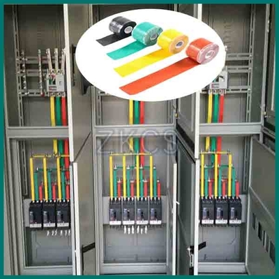 Tape de silicone auto-fusible haute tension utilisée pour la protection de l'isolation de l'armoire électrique