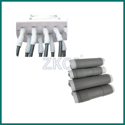 Vente à chaud 25*150mm gris rétrécissement à froid mastic tube circulaire pour le connecteur RF