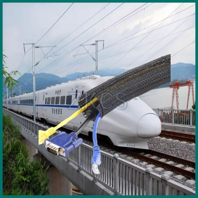 Bon Rétracteur de flamme en PET flexible expandable à manche divisée Pour l'industrie ferroviaire