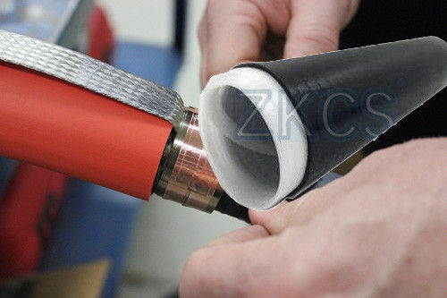 tube froid de rétrécissement de 70mm EPDM pour le CST multi de longueur de rapport en spirale de noyau