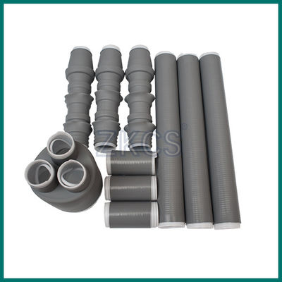Accessoires froids augmentés Kit For Flammable Places de câble de rétrécissement de silicium de 10KV BT