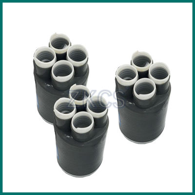 Accessoire en caoutchouc d'isolation de doigts des bottes 4 d'évasion de câble de silicium de BT système mv