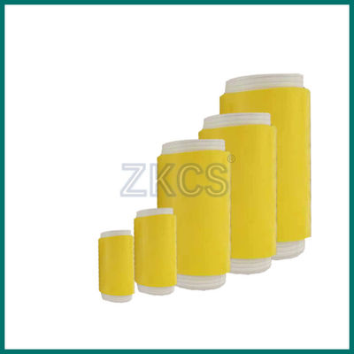 Tuyauterie froide IP67 de silicone de tube de rétrécissement de l'industrie énergétique ROHS avec la douille de couleur