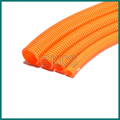 En plastique de pp ridés sifflent 125 ignifuges centigrades pour la protection de câble/fil