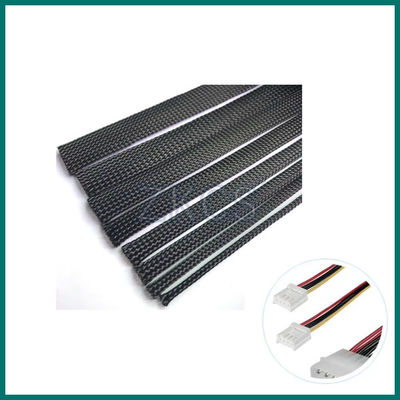 Une bonne manche tressée en câble expandable en PET/manche tressée en télescope/manche tressée en fil noir