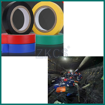 Tape d'isolation électrique en PVC hautement durable pour le tunnel et la puissance