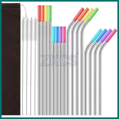 Manchon en silicone coloré réutilisable pour boissons | Prise en main souple et protection thermique