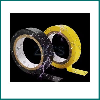 Ruban isolant avec une résistance à la traction de 20 MPa offrant un allongement à la rupture de 150 %, parfait pour l'isolation et l'étanchéité des fils